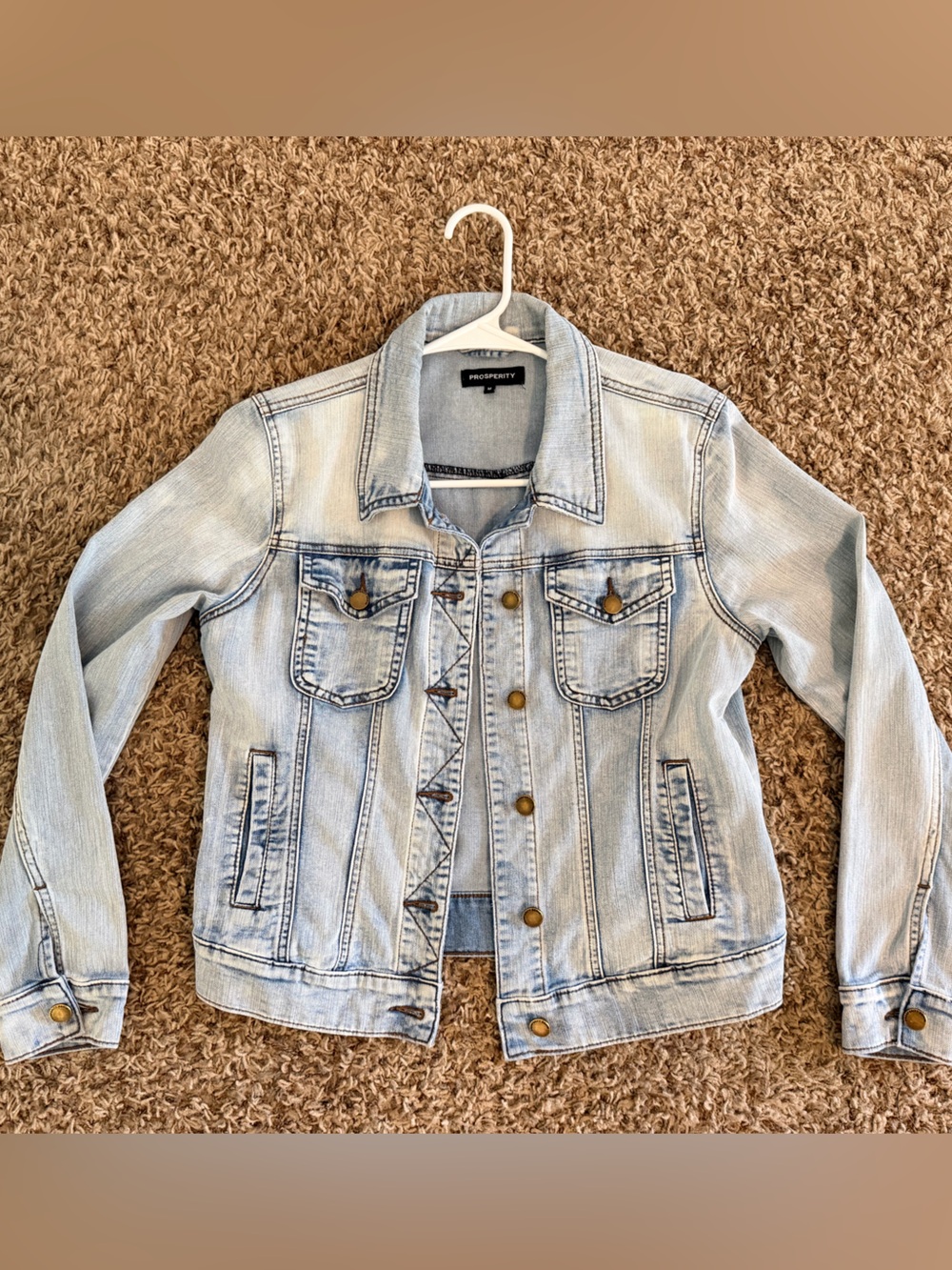Prosperity Light Wash Denim Jacket